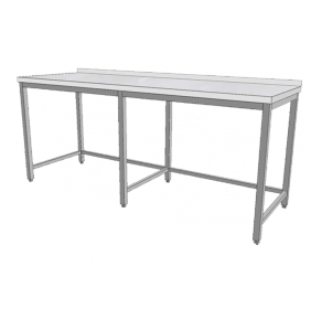 KSPTD - Pracovní stůl s trnoží a šesti nohama